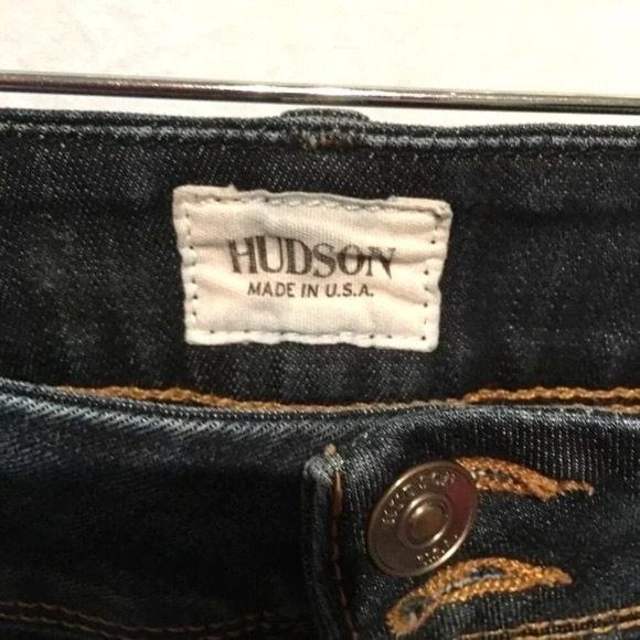 Hudson Womens Jeans RN 107906 Low Rise Beth Baby Boot 5 Pocket Double Button Zip - Picture 3 of 7